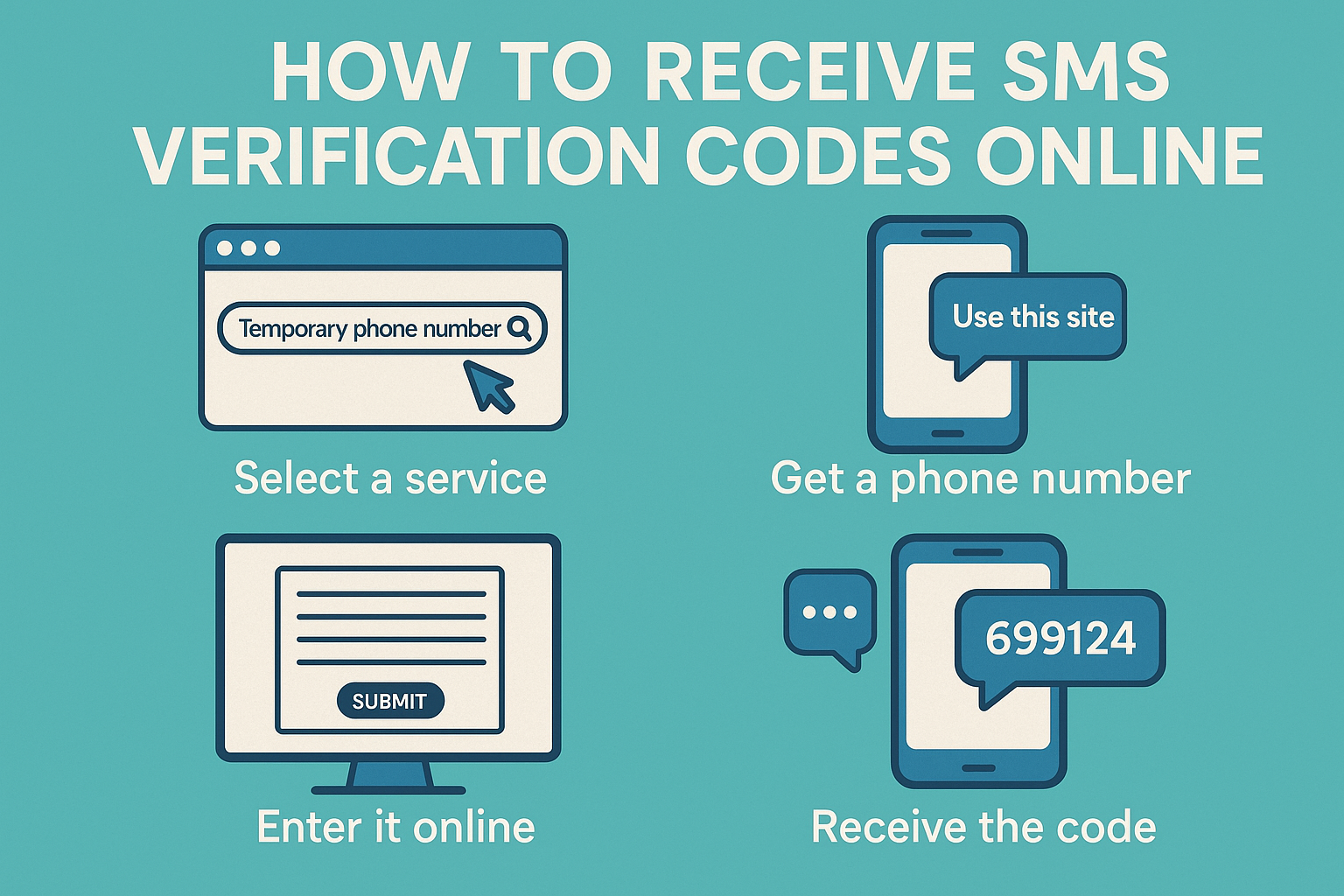 How to receive SMS verification codes online